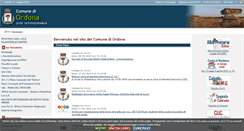Desktop Screenshot of comune.ordona.fg.it